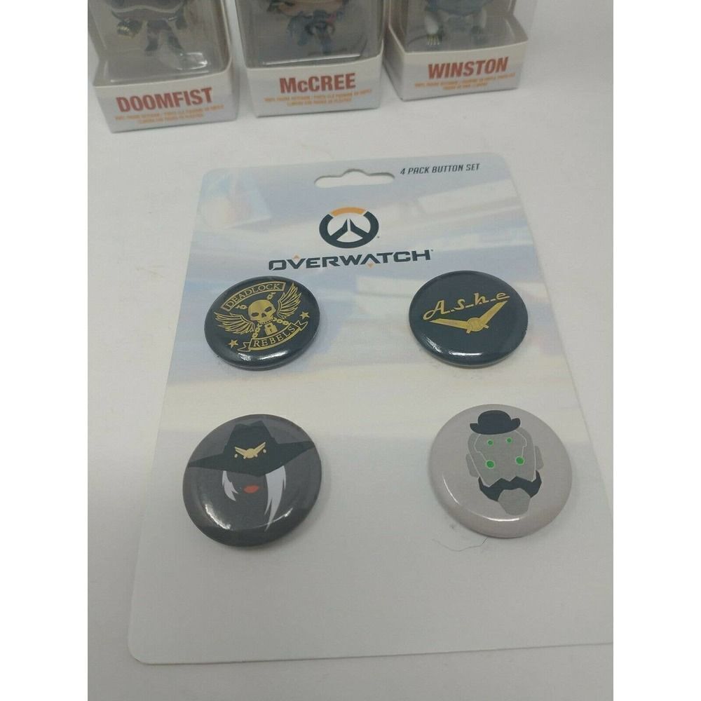 Funko Pocket POP! Keychain - Overwatch Bundle Lot - Picture 2 of 7